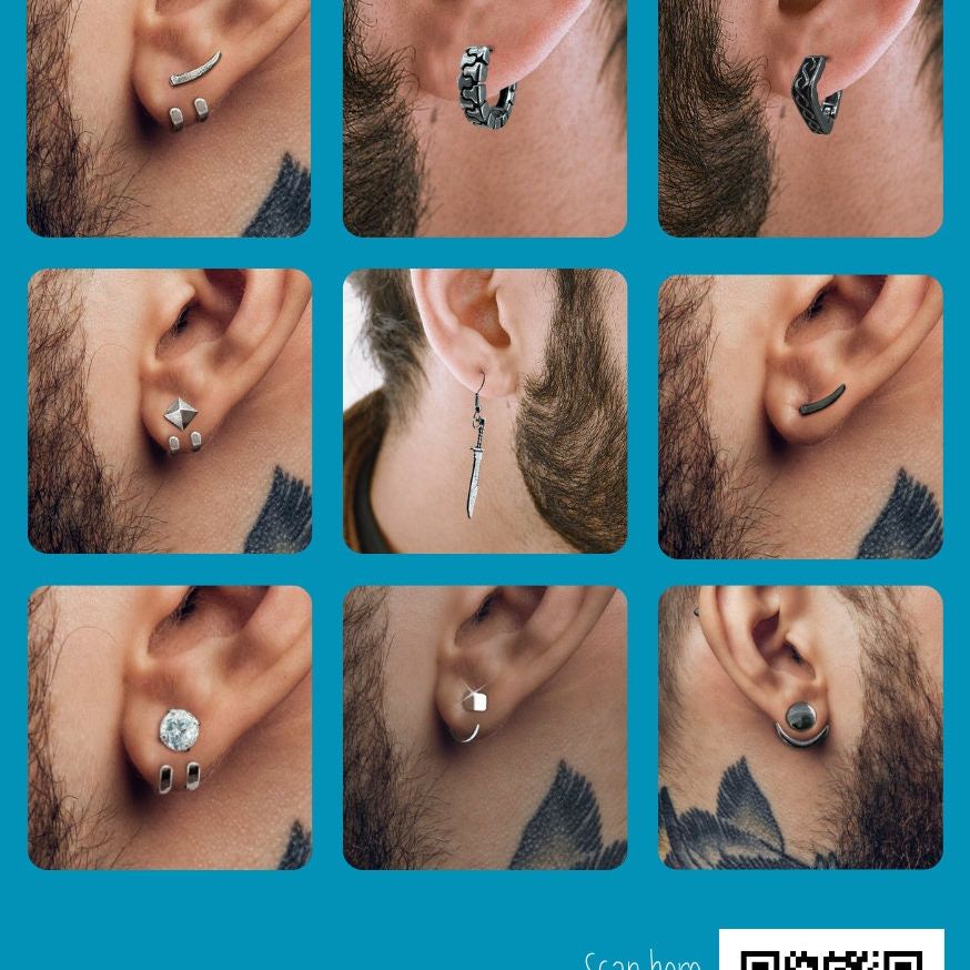 Waterdrop earrings, ladies stud earrings. Huggie Earrings, Water Drop Earrings, Ladies Silver Earring, drop Earrings, Womans Jewellery, A237