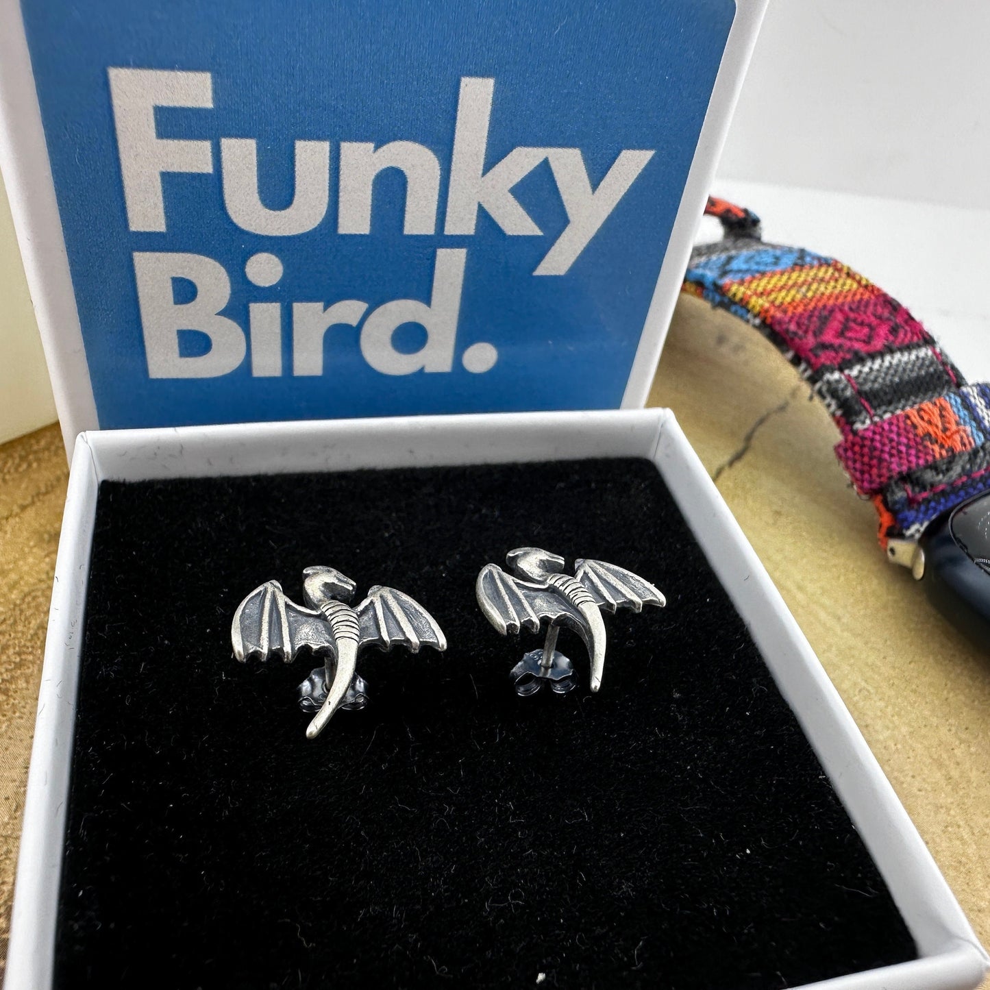 Dragon Stud Earrings, Silver Stud Earrings, Men, Dragon Jewellery, Edgy Earring, Man Stud Earrings, Studs for Women, Man, Jewellery, A368