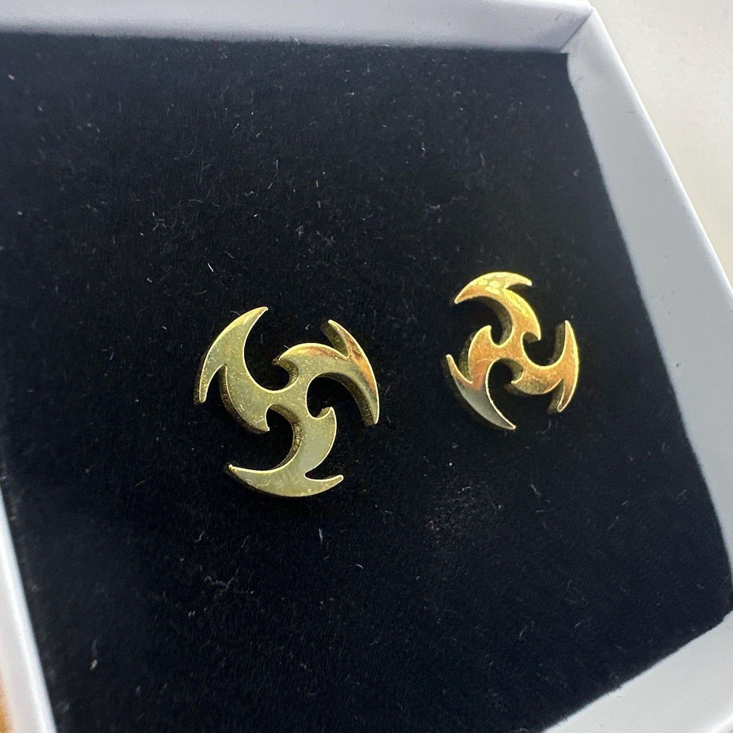 Mens Earrings - Gold Earring, Men, Minimalist Male Earring, Gold, Mens Huggie Earrings, Earrings for Men, A182