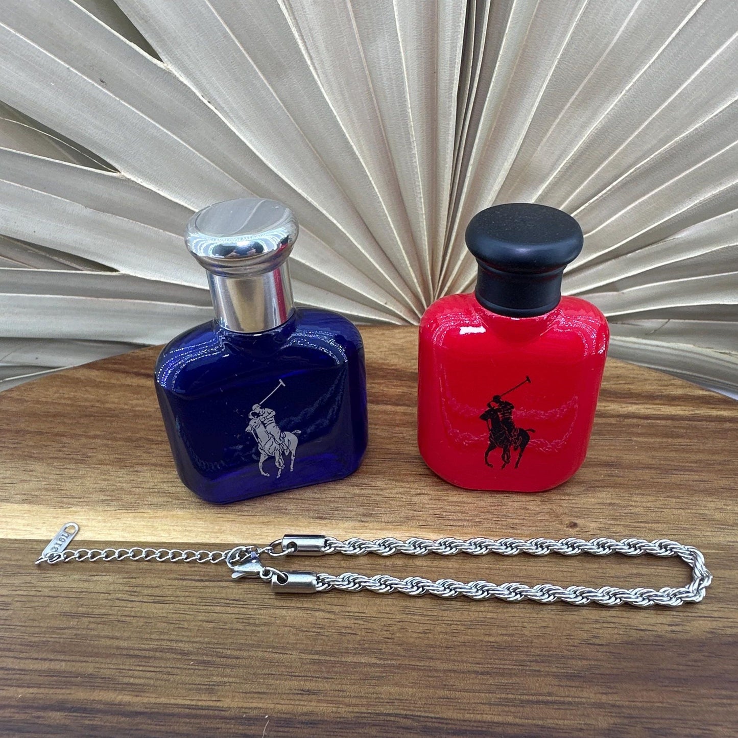 Silver Rope Bracelet for Men - Silver Stainless Bracelet - Mens Silver Rope Bracelet Waterproof Chain - Men's Jewelry Silver Bracelet, B015