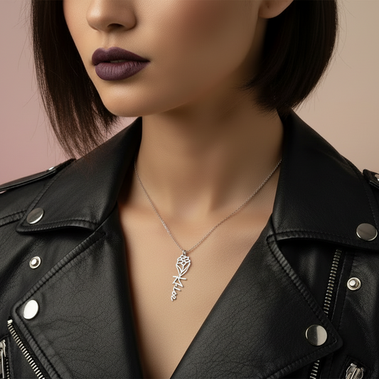 Custom Flower Necklace