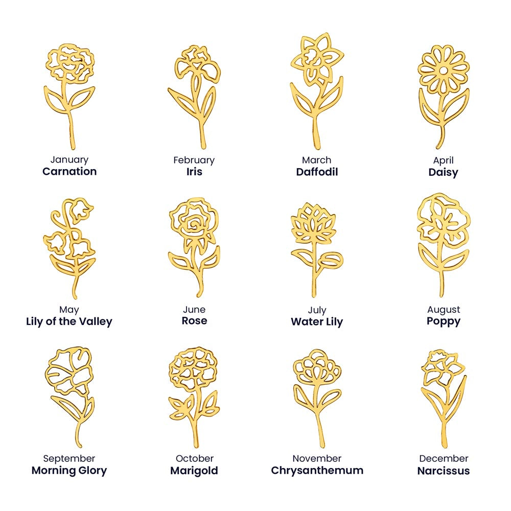 Custom Flower Necklace