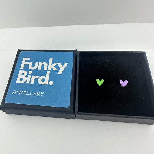 Funky Mismatched Earrings - Novelty, Birthday, Mismatched Earrings, Party, Fun, Funky, Unique gift, tiny, dainty, A083