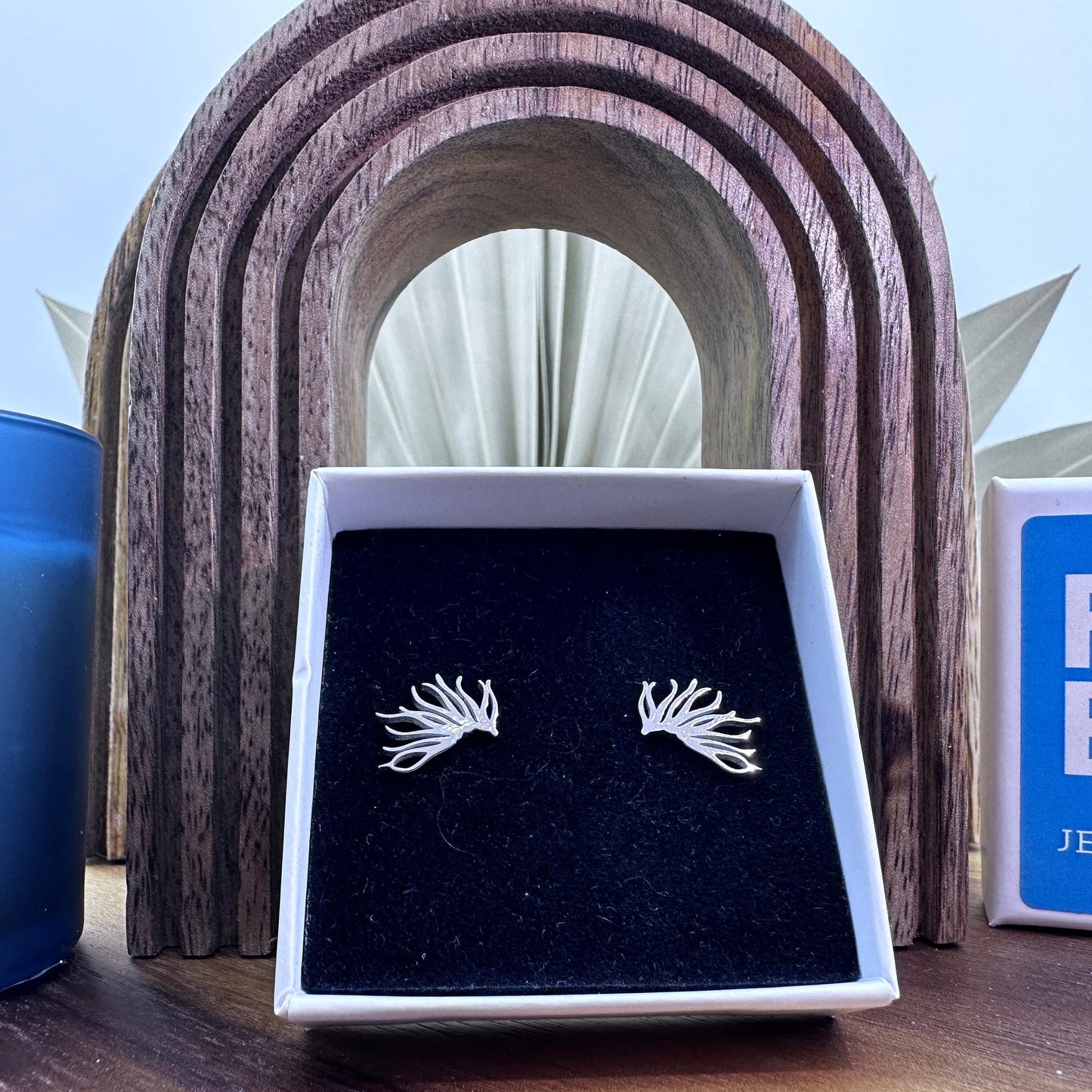 Minimalist Earrings - Everyday Earrings - Silver Earrings, Minimalist Studs, Gift for Wife, Womens Stud Earrings, gifted earring boxed, A386