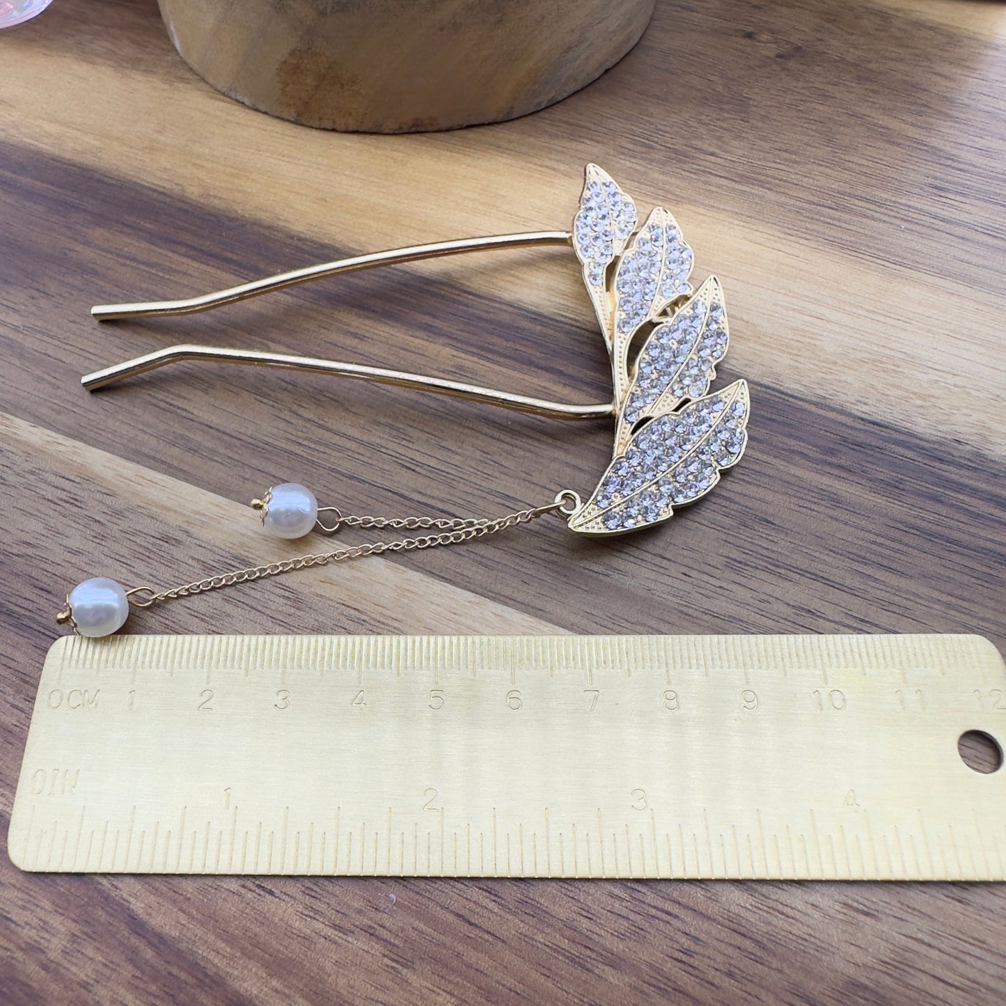 Hair Stick, Bun Holder, Minimalist, Blue, Hair Bun Holder & Maker, Bun Cage with Hair Fork, Metal Hair Pin, Hair Accessories, Draw A
