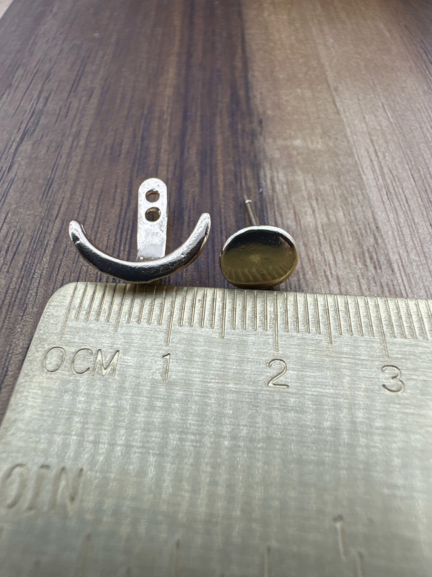 Womens Earrings - Gold wrap around Earrings, Womens Gold Minimalist Earrings, Womens Earrings, for edgy women, A350