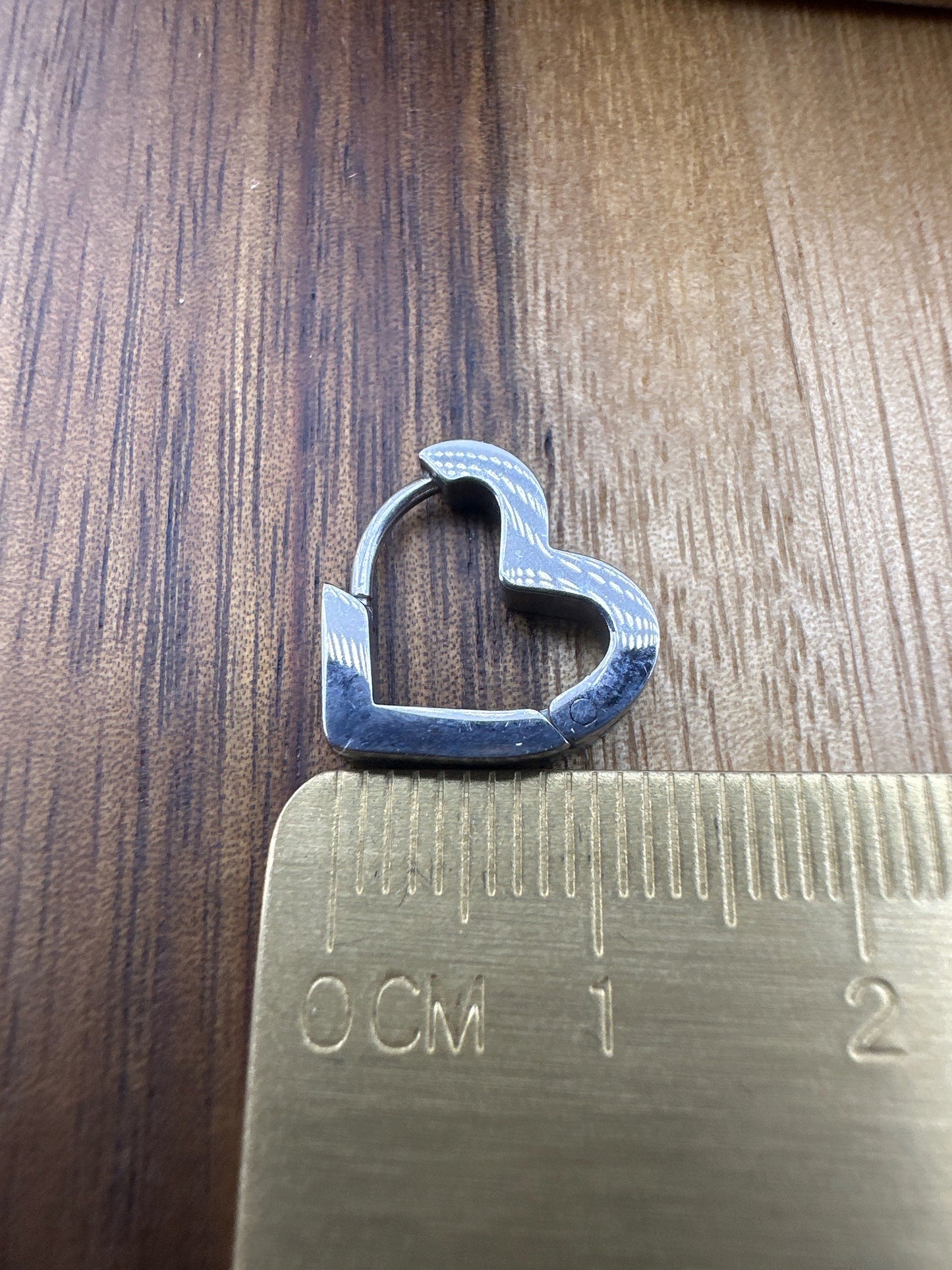 Womens Hoop Earrings - Silver Heart Huggie Earring, Minimalist Women Earring, Silver Hoops, Womens Earrings, Heart Earrings, Dainty, A430