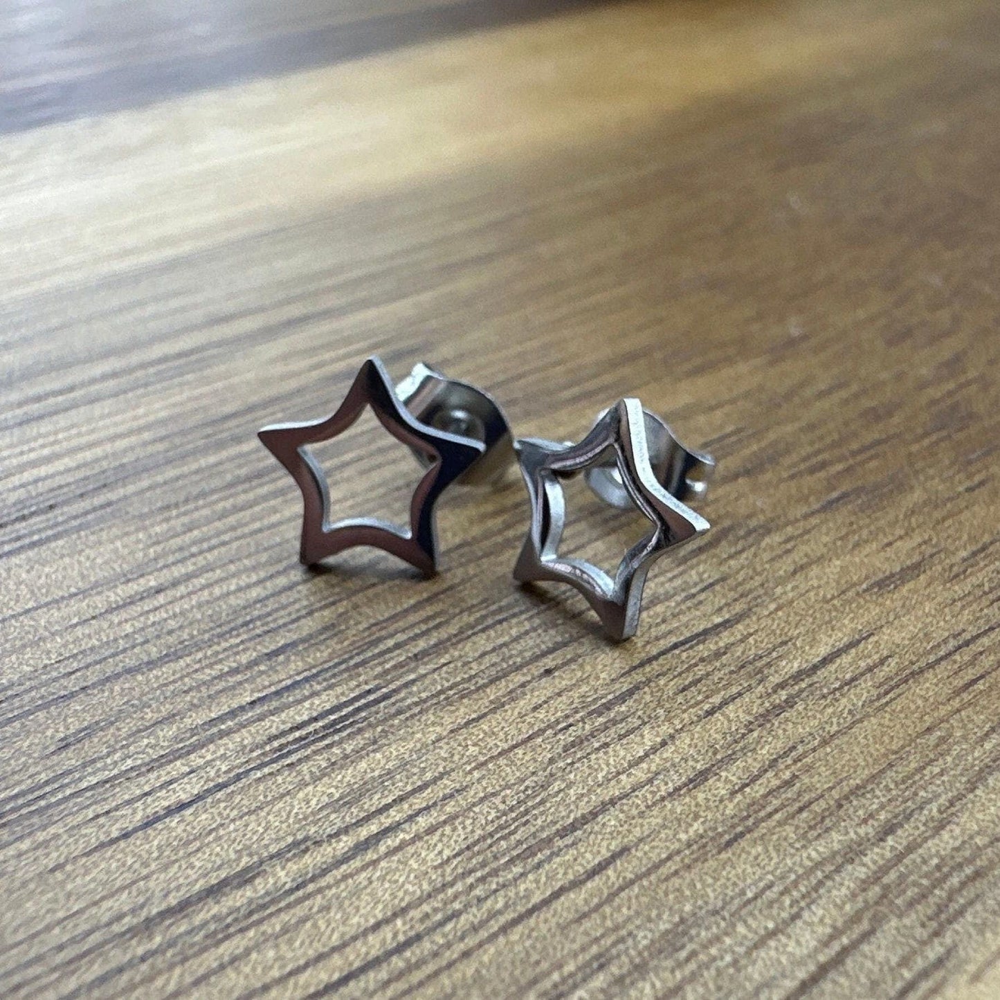 Star Earrings - Best Friend Gift, Star Earrings, Star Studs, Gift for Mum, Silver Star Earrings, Gift for BF Earrings, earring for her, A098