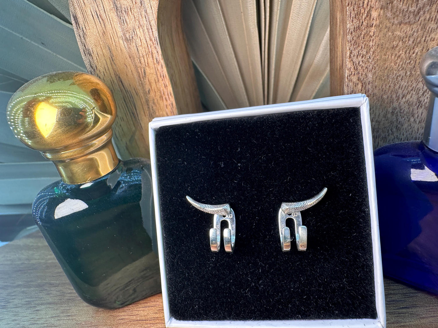 Sterling Silver Earrings, Womens Earrings - Ladies Minimalist Earring, Sterling Silver, Womens Earrings, Gifts for her, 925 earrings, B017