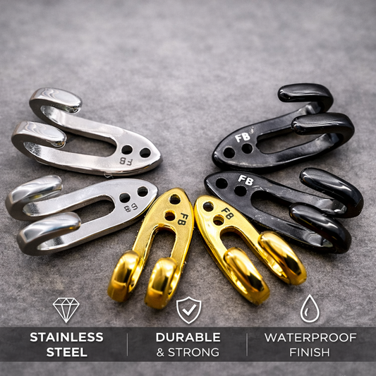 Large Earring Hooks, Silver Gold Gunmetal Converters, Upgrade Hooks for Bigger Earlobes, Spare Earring Parts, Comes as a Pair, B024